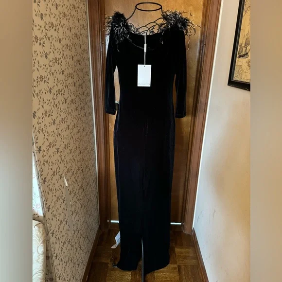 chinese dress ladies Rochelle Off-Shoulder Maxi Dress  Gina Bacconi